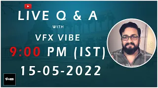 LIVE Q & A WITH VFX VIBE