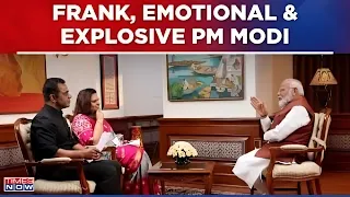 Live : PM Modi's Biggest Interview On Times Now With Navika Kumar & Sushant Sinha