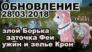 🐏БОРЬКА-ОБОРОТЕНЬ и ЯЙЦА💍дроп +2 бижи🍔Ужин и эликсир Крон🌺Перерождение Феи🔔Black Desert