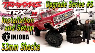 Assembly and Fitting 53mm Aluminium Injora ￼shocks #traxxastrx4mhightrail #injora #upgradeseries#5