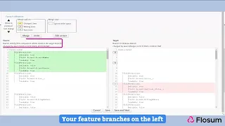 Merging Branches in Flosum