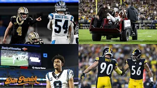 Recapping Saints-Panthers and Steelers-Browns On Monday Night Football | 09/19/23