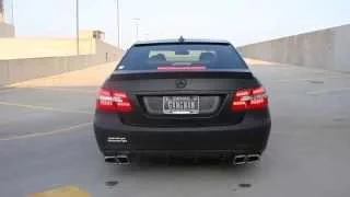 Mercedes Benz E350 with Meisterschaft GTC Exhaust