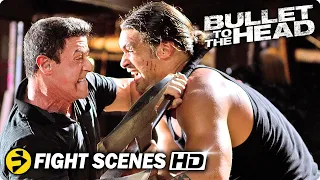 Sylvester Stallone vs Jason Momoa | BULLET TO THE HEAD | Fight Scenes