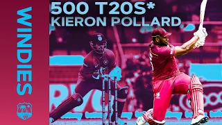 500 T20s and Counting! | Kieron Pollard Stats Video | Windies Cricket