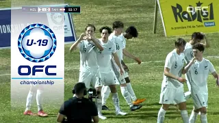 OFC U-19 Championship 2022 | New Zealand vs Tahiti Highlights