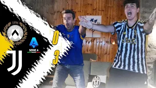 🪄BRILLANTI!!! UDINESE 0-3 JUVENTUS / LIVE REACTION TIFOSI JUVENTINI HD