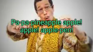 PPAP - PEN PINEAPPLE APPLE PEN                                       Pikotaro ( KARAOKE LYRICS )