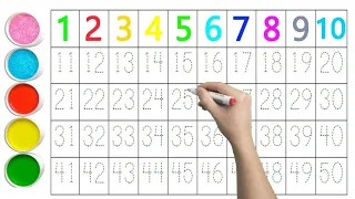 123 Numbers | Learn Counting | One Two Three | Learn Numbers 1 to 50 | Counting for Kids