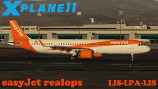 X-Plane 11 /Vatsim LIVE | Toliss A321neo OE-ISD! easyJet realops vEZY - Auf die kanaren | A320geeks