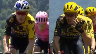 TOUR DE FRANCE 2023 - Incompréhension totale : Van Aert accélère devant...et la Jumbo-Visma derrière