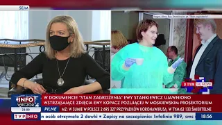 Małgorzata Wassermann o zachowaniu Ewy Kopacz w Smoleńsku