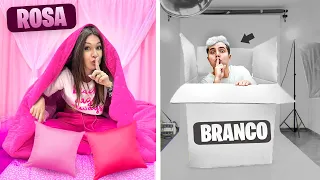 ROSA E BRANCO NO ESCONDE - ESCONDE ! - Maloucos