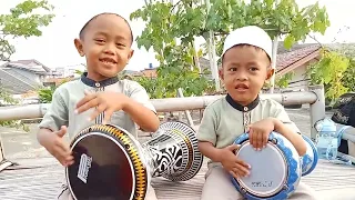 Darbuka Cilik Amar ma'rufi Dede fat-han #demensholawat #sollualannabi