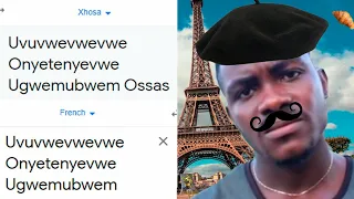 hardest name in Africa in different language meme