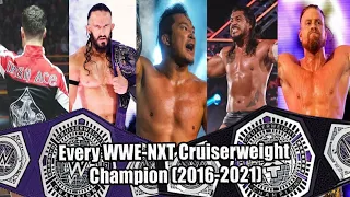 Every WWE Cruiserweight Champion (2016-2021) UPDATED