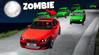 ❄️ BEAMNG ALE GONIĄ MNIE ZOMBIE!? | BeamNG Drive |