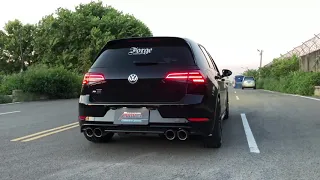 ［名宸車業］｛排氣系列｝VW GOLF R MK7.5 Forge 全段閥門排氣管 Full exhaust system /GIAC Tuning stage 1++