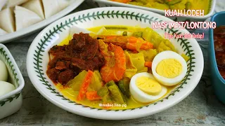 resepi kuah lodeh simple Tips kuah padu & sambal kerang | LONTONG KUAH LODEH RECIPE malina lina pg