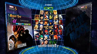 Marvel vs. Capcom 3: Fate of Two Worlds All Character ShowCase Ps3