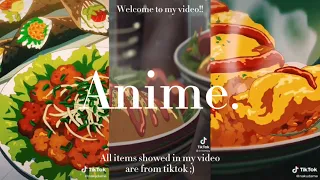 ✨AESTHETIC ANIME COOKING✨| TIKTOK COMPILATION