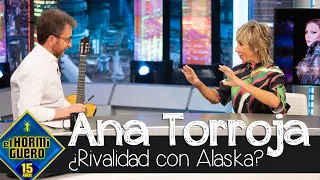 Ana Torroja zanja la polémica sobre su supuesta rivalidad con Alaska - El Hormiguero