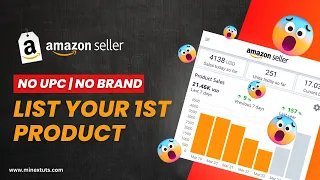 Start Selling on Amazon - How to Add Products on Amazon | No UPC | No Brand (GTIN Exemption)