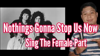 Nothing's Gonna Stop Us Now - Starship -KARAOKE - Male Part Only