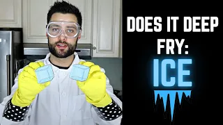 Does it Deep Fry: Ice #shorts