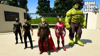 GTA V - Thor Came to arrest Tony Stark Because He attack on Police Force