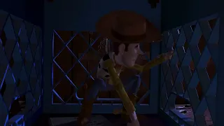 Toy Story - Rain Scene (with deleted scene)