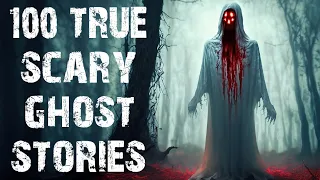 100 TRUE Terrifying Scary Ghost Stories For Halloween | Horror Stories To Fall Asleep To