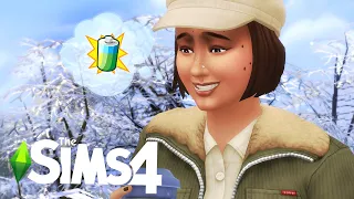 What my sims do on a cozy winter day 🩵| Relaxing gameplay