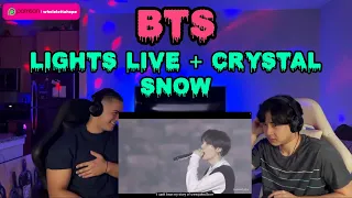 BTS - Lights live @ Japan + BTS Crystal Snow live - Japan 4th Muster (Reaction)