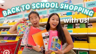THE ULTIMATE BACK TO SCHOOL SHOPPING vlog & haul (stationary, dorm supplies, and clothing)