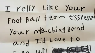 Howell boy goes viral after Michigan Marching Band responds to letter