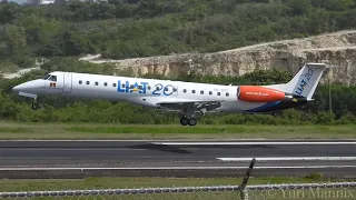 First of LIAT2020 Embraer ERJ145 jets arriving in Antigua!