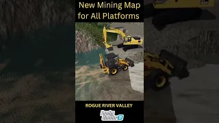 ATTENTION CONSOLE PLAYERS NEW MINING MAP | Farming Simulator22#shorts #fs22 #farmingsimulator22