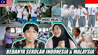 JANGAN SALAH‼️INI BEDANYA SEKOLAH INDONESIA DAN MALAYSIA😱 BARU TAU‼️| Indonesian React