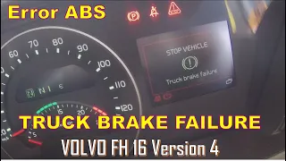 Mengatasi error "TRUCK BRAKE FAILURE" Volvo FH 16