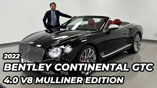 2022 Bentley Continental GTC Mulliner Edition V8 Convertible