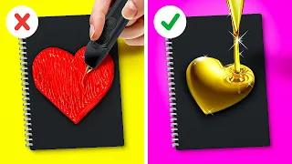 FANTASTIC ART HACKS AND DIY CREATIVE IDEAS | Best Drawing Techniques And Challenges By 123 GO! Hacks