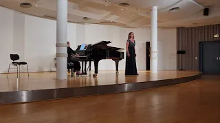 Daria Muromskaia sings "Ach, ich fühl's" from Die Zauberflöte (Mozart) - Live-Konzert