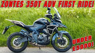 Zontes 350T ADV | FIRST RIDE!