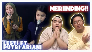 Merinding!! Lesti Kejora ft Putri Ariani -  Bukan Cinta Biasa (Afgan) Pop Dangdut REACTION