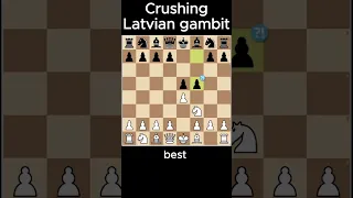 🔥  Crushing the Latvian Gambit: Mastering Chess Openings for White ♟️