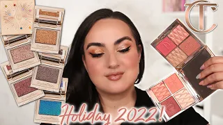 CHARLOTTE TILBURY HOLIDAY 2022| PILLOW TALK BEAUTIFYING PALETTES & HYPNOTIZING POP SHOT EYESHADOWS!