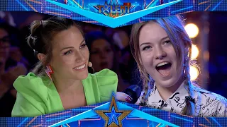 Esta REFUGIADA UCRANIANA enamora con su GRAN VOZ | Audiciones 6 | Got Talent España 2022