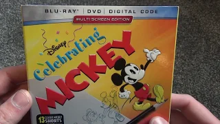 Disney Celebrating Mickey Blu-Ray Multi-Screen Edition Unboxing
