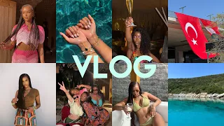 A GIRLS TRIP TO BODRUM, TURKEY!!!!!! | BOAT DAY, 24HRS IN GREECE, GETTING LIT ETC.
